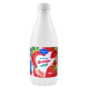 Коктейль молочный пастеризованный со вкусом Клубники 2,5% 900 г